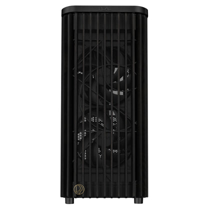 ASUS ProArt PA401 Wood Edition | ATX Mid-Tower Case with FSC - Certified Ash Wood, High-Airflow Design, and Tempered Glass Side Panel