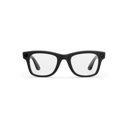 Ray-Ban Meta Wayfarer Gen 2 | Matte Black | Clear Blue-Violet Light Filter | 12MP Camera | 8-Hour Battery | Meta AI