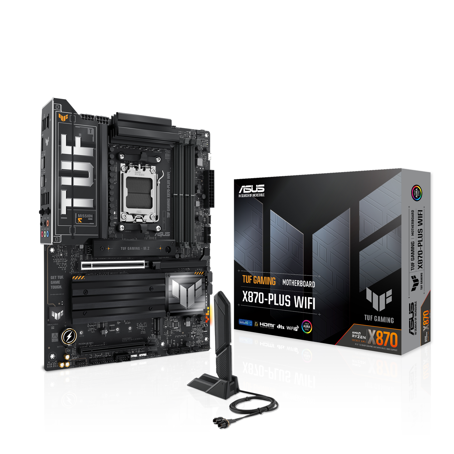 ASUS TUF Gaming X870-PLUS WiFi | AMD AM5 X870 ATX Motherboard