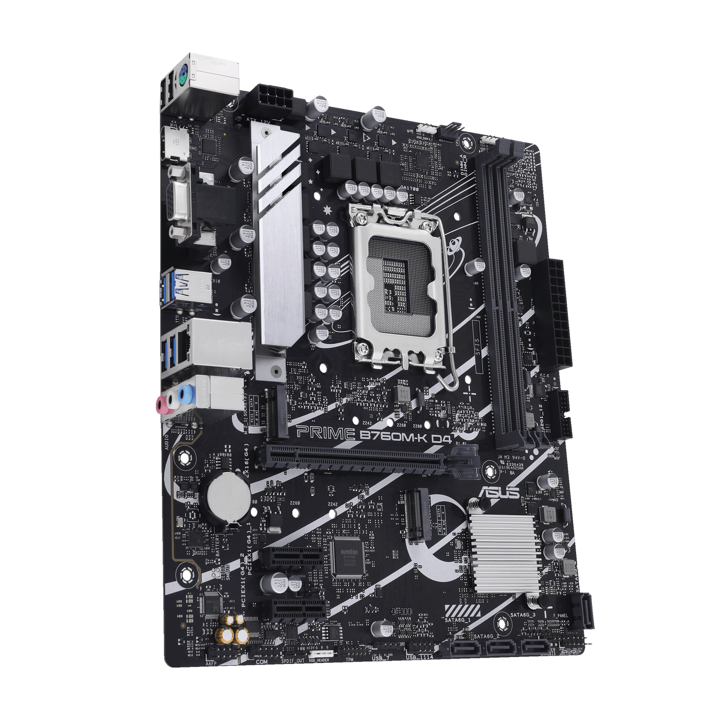 ASUS Prime B760M-K D4 | Intel® B760 LGA 1700 mATX Motherboard