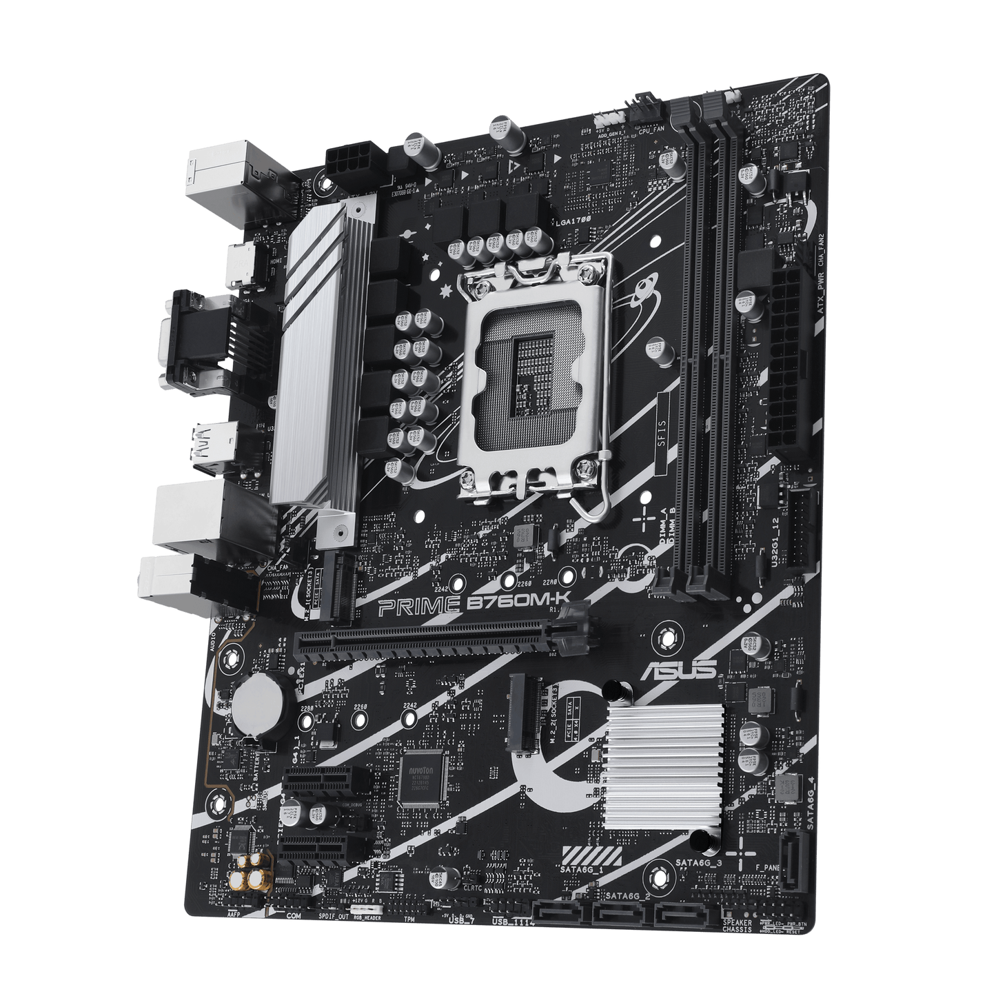 ASUS Prime B760M-K | Intel® B760 LGA 1700 mATX Motherboard