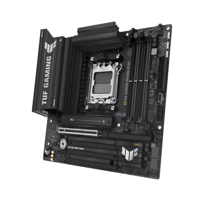 ASUS TUF GAMING B850M-PLUS Micro-ATX Motherboard | AMD B850 Chipset, AM5 Socket, DDR5 Support, PCIe 5.0 M.2, Realtek 2.5Gb Ethernet, USB 3.2 Gen 2, and Aura Sync RGB
