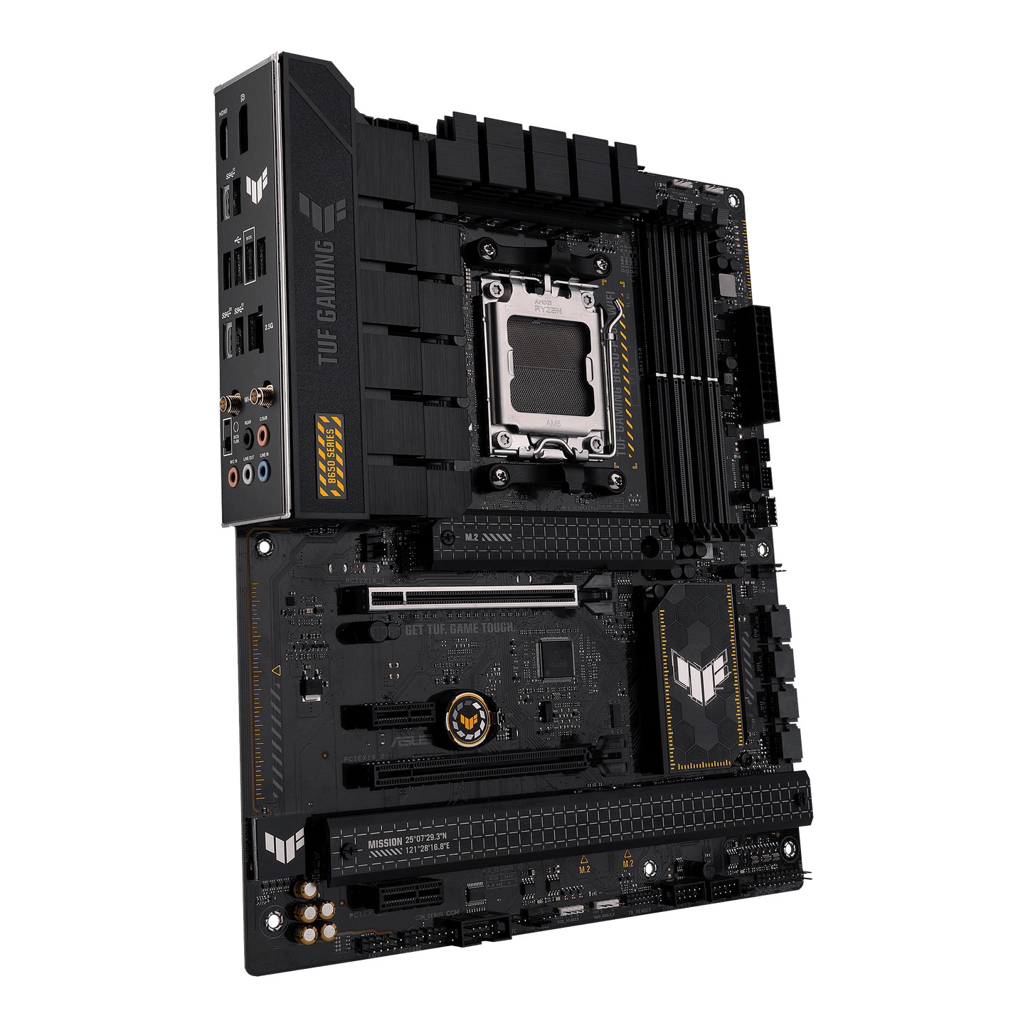 ASUS TUF GAMING B650-PLUS WIFI | AM5 ATX Gaming Motherboard with DDR5, PCIe 5.0, Wi-Fi 6 & Military-Grade Durability