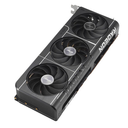 ASUS Prime Radeon RX 9070 XT O16G Graphics Card | AMD Radeon RX 9070 XT, 16GB GDDR6, PCIe 5.0, HDMI 2.1b, DisplayPort 2.1a, and Boost Clock up to 3030 MHz