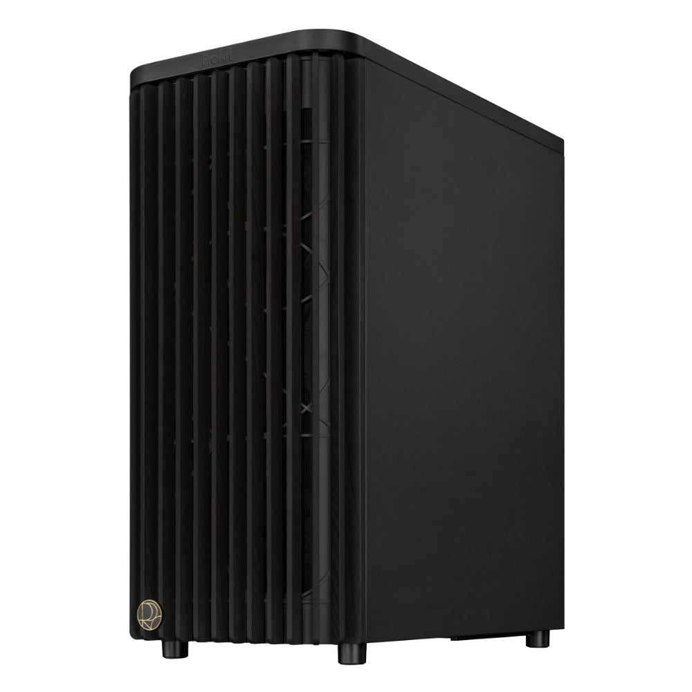 ASUS ProArt PA401 Wood Edition | ATX Mid-Tower Case with FSC - Certified Ash Wood, High-Airflow Design, and Tempered Glass Side Panel