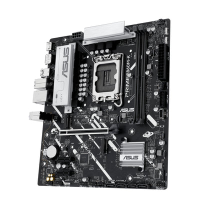 ASUS PRIME B860M-K-CSM D5 | Intel® B860 Micro-ATX Motherboard | LGA 1851 | DDR5 Support | PCIe 5.0 | Wi-Fi 7 | Business-Class Reliability