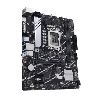 ASUS Prime B760M-K D4 | AI-Ready Micro-ATX Motherboard with PCIe 4.0 & Aura Sync RGB