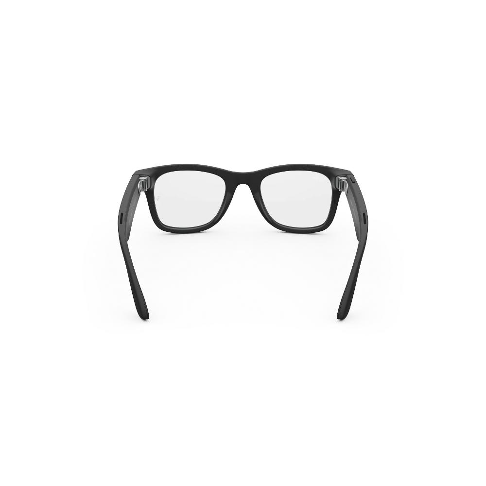 Ray-Ban Meta Wayfarer Gen 2 | Matte Black | Clear Blue-Violet Light Filter | 12MP Camera | 8-Hour Battery | Meta AI