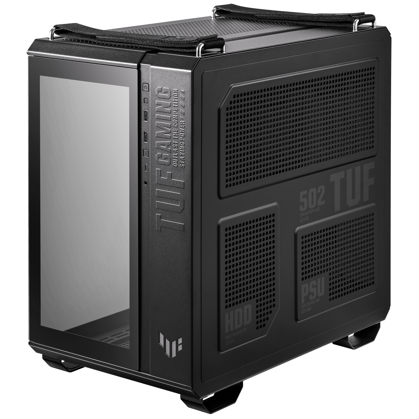 ASUS TUF Gaming GT502 | Mid-Tower ATX Case | BLACK - WHITE