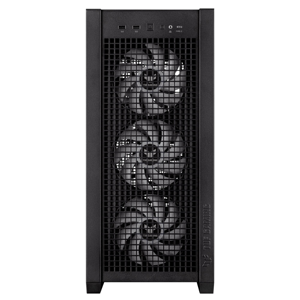 ASUS TUF GAMING GT302 ARGB | Mid Tower Case | E-ATX Support | Tempered Glass | ARGB Fans | USB 3.2 Type-C