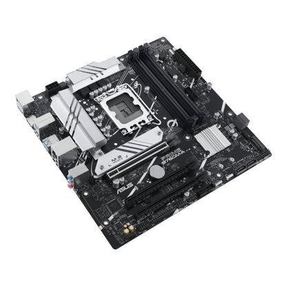 ASUS PRIME B760M-A mATX Motherboard with Intel B760 Chipset, LGA 1700 Socket, DDR5 Support, Dual M.2, Wi-Fi Ready, and Aura Sync RGB