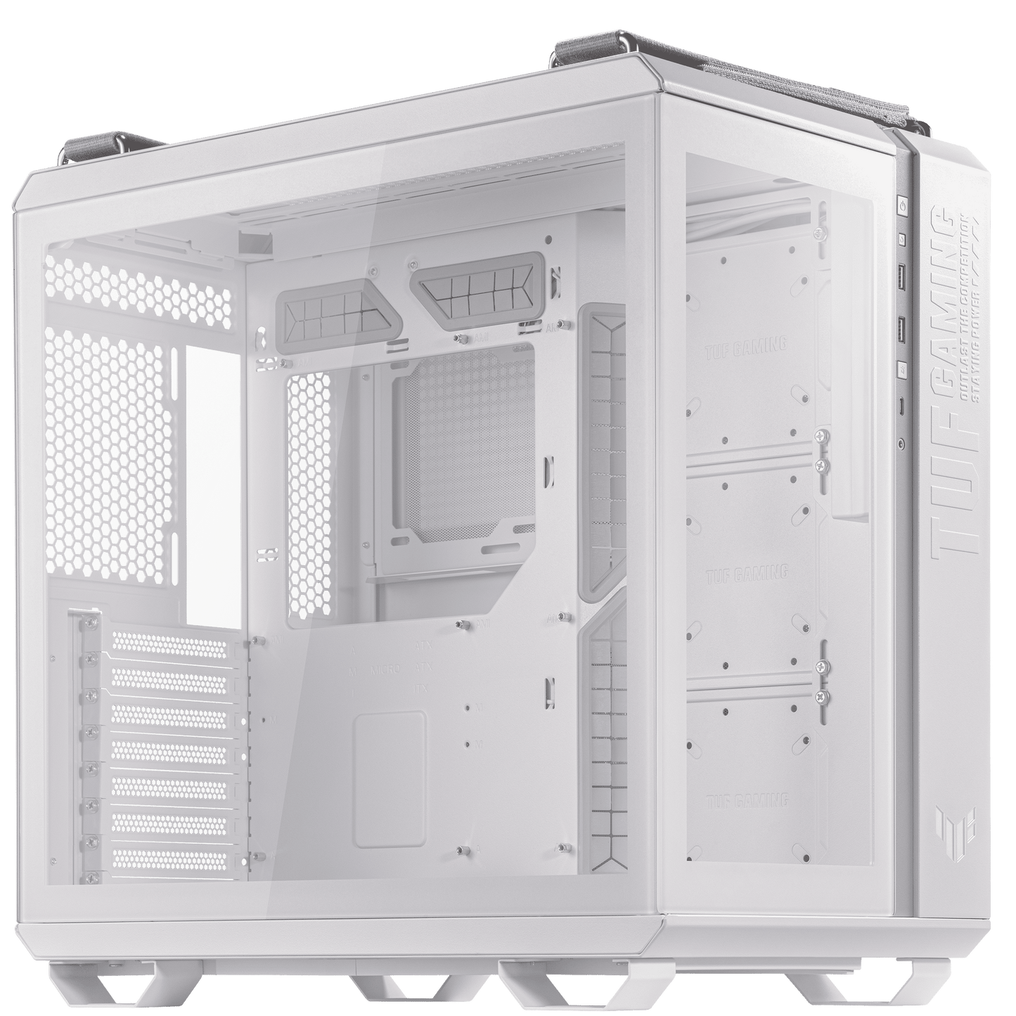 ASUS TUF Gaming GT502 | Mid-Tower ATX Case | BLACK - WHITE