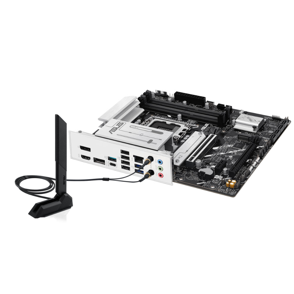 ASUS PRIME B860M-A WIFI-CSM | Micro-ATX Motherboard Ultimate DDR5 | Wi-Fi 6E PCIe 5.0 for AI | Gaming Creative Power