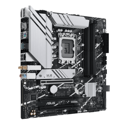 ASUS PRIME B760M-A WIFI | AI-Ready Micro-ATX Motherboard with Wi-Fi 6 & PCIe 4.0