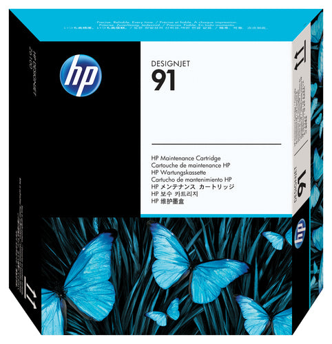 HP 91 DesignJet Maintenance Cartridge | Inkjet Printer Accessory