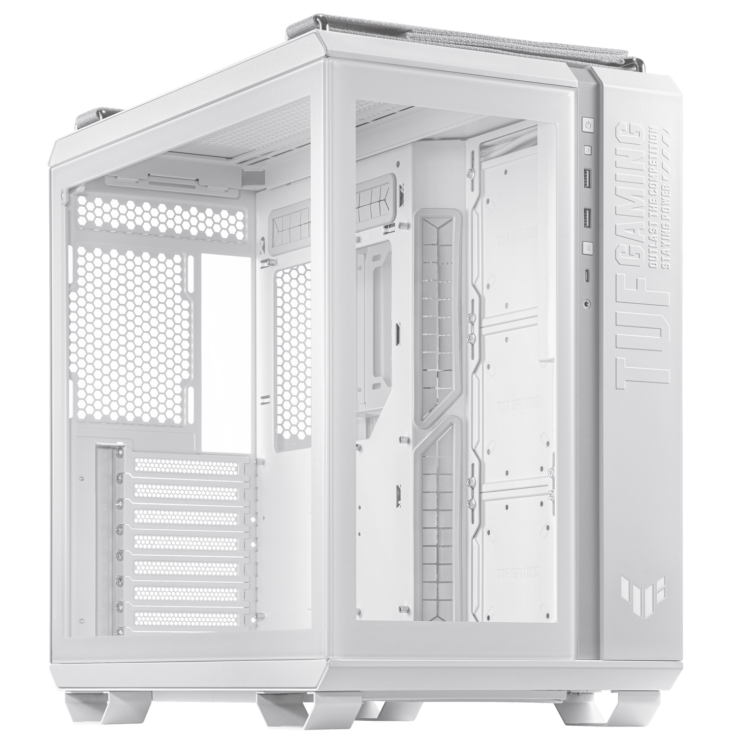 ASUS TUF Gaming GT502 | Mid-Tower ATX Case | BLACK - WHITE