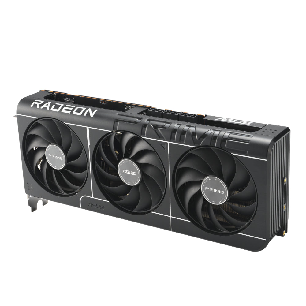 ASUS Prime Radeon RX 9070 XT O16G Graphics Card | AMD Radeon RX 9070 XT, 16GB GDDR6, PCIe 5.0, HDMI 2.1b, DisplayPort 2.1a, and Boost Clock up to 3030 MHz