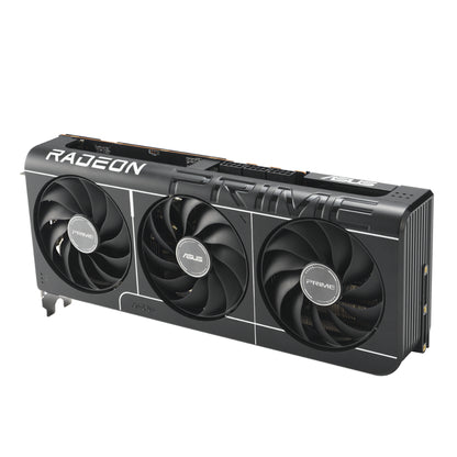 ASUS Prime Radeon RX 9070 XT O16G Graphics Card | AMD Radeon RX 9070 XT, 16GB GDDR6, PCIe 5.0, HDMI 2.1b, DisplayPort 2.1a, and Boost Clock up to 3030 MHz