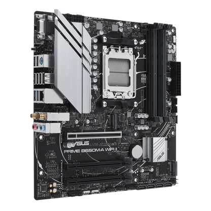 ASUS PRIME B650M-A WIFI II | Micro-ATX Motherboard with DDR5, PCIe 5.0, Wi-Fi 6 & 2.5Gb Ethernet