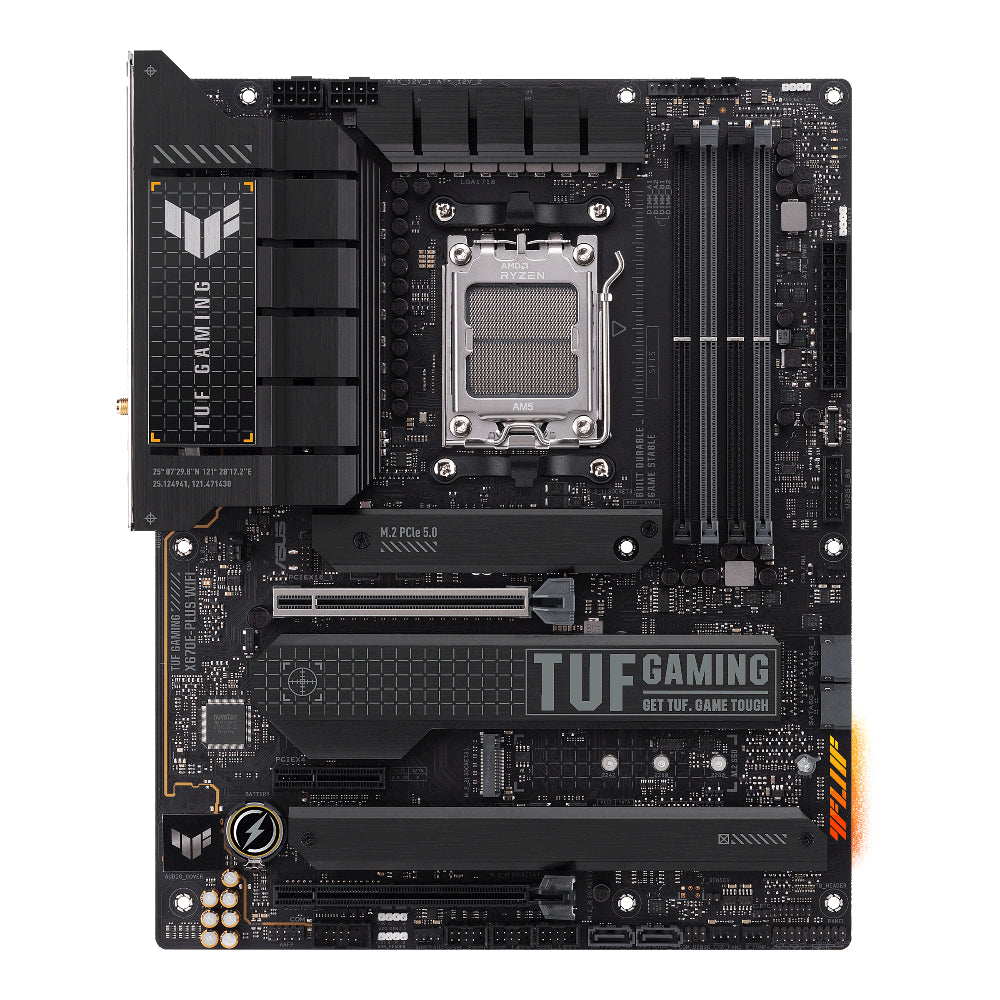 ASUS TUF GAMING X670E-PLUS WIFI | AM5 ATX Gaming Motherboard with PCIe 5.0 & Wi-Fi 6E
