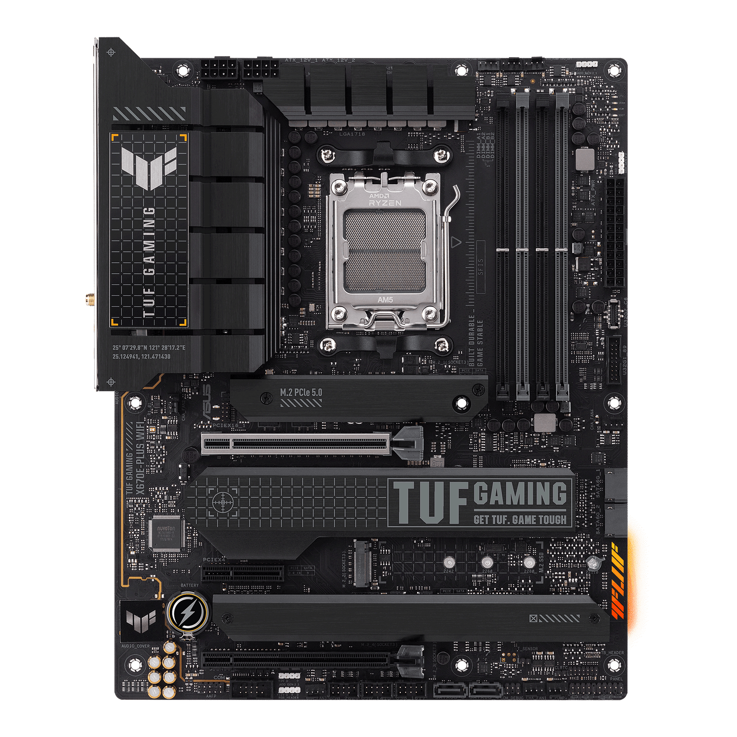 ASUS TUF GAMING X670E-PLUS WIFI | AM5 Ryzen 7000 ATX Motherboard