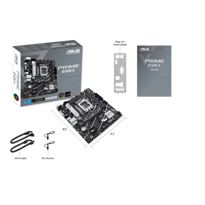 ASUS Prime B760M-K | Intel® B760 LGA 1700 mATX Motherboard