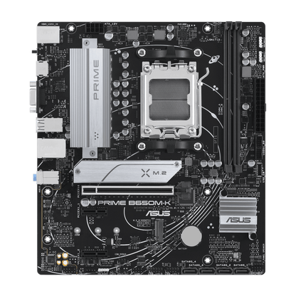 ASUS PRIME B650M-K | Micro-ATX Motherboard with DDR5, PCIe 5.0, & 2.5Gb Ethernet