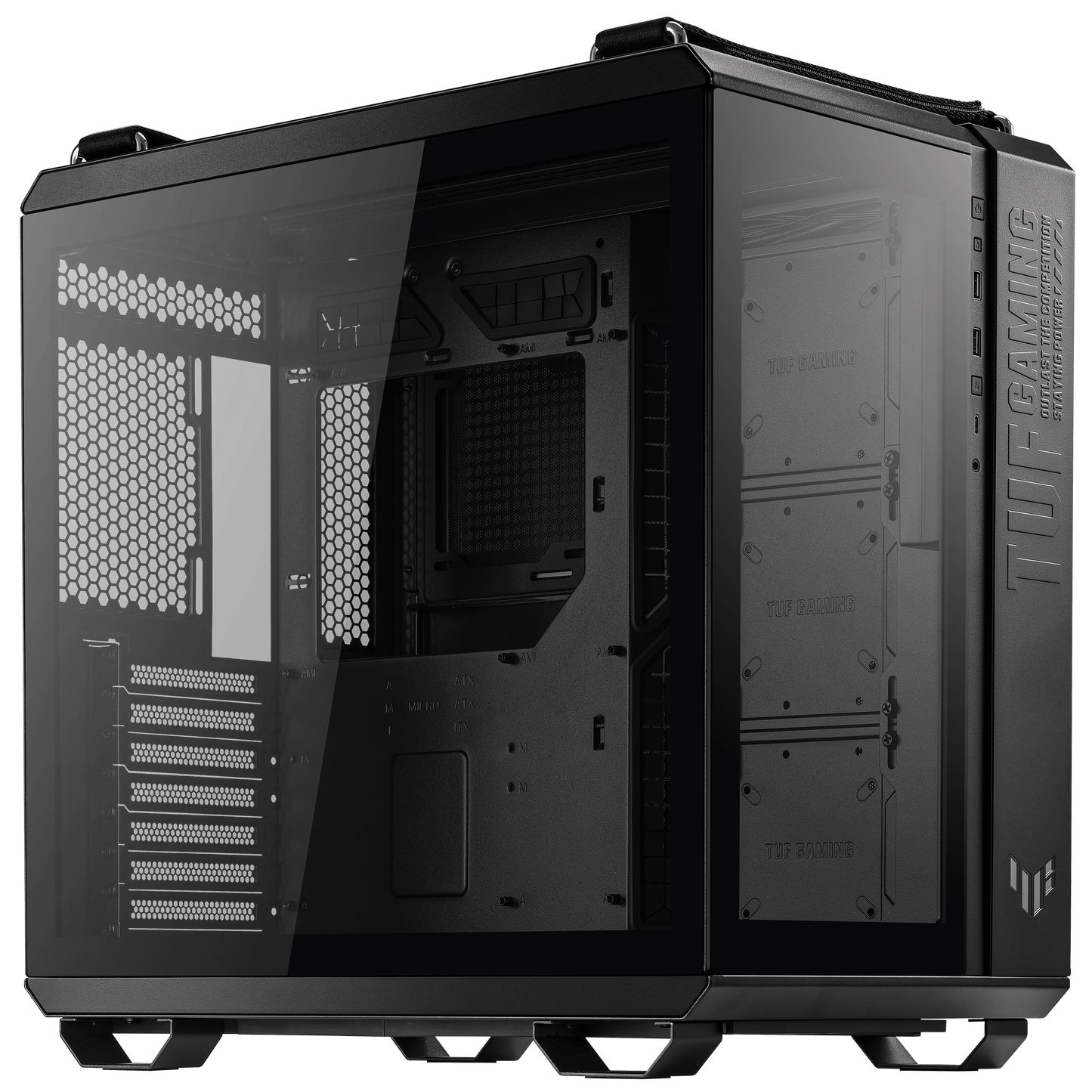 ASUS TUF Gaming GT502 | Mid-Tower ATX Case | BLACK - WHITE