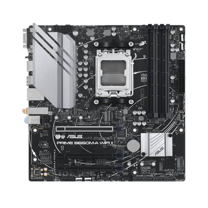 ASUS PRIME B650M-A WIFI II | AMD AM5 Micro-ATX Motherboard | DDR5 Support | PCIe 5.0 | Wi-Fi 6 | 2.5Gb Ethernet