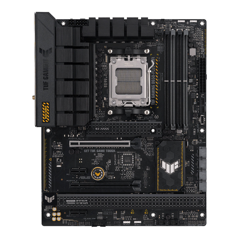 ASUS TUF GAMING B650-PLUS WIFI | AM5 ATX Gaming Motherboard | DDR5 Support | PCIe 5.0 | Wi-Fi 6 | Military-Grade Durability