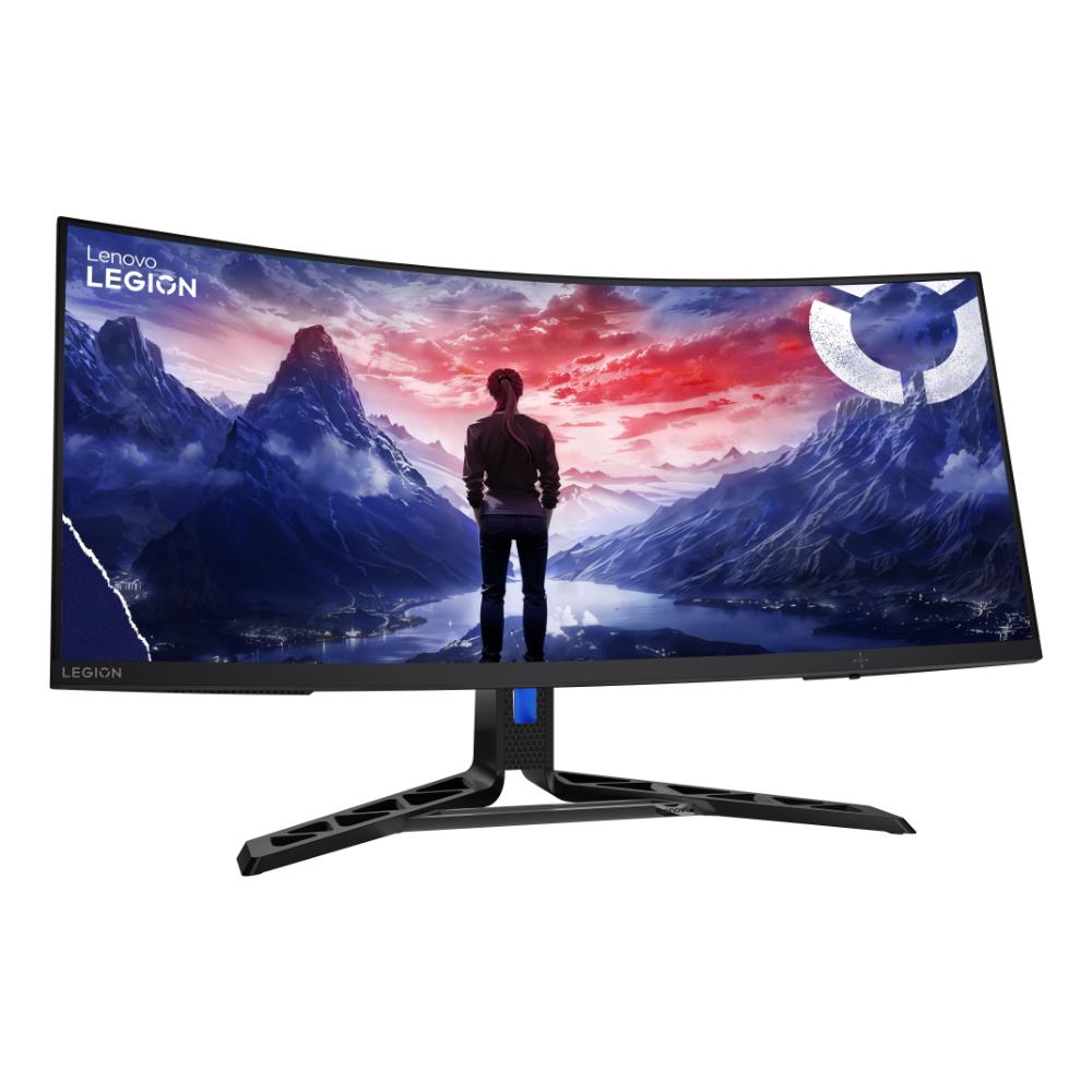 Lenovo Legion R34w-30 34" WQHD UltraWide Gaming Monitor | 180Hz | 0.5ms MPRT | 1500R Curved | 99% sRGB | 3W Speakers