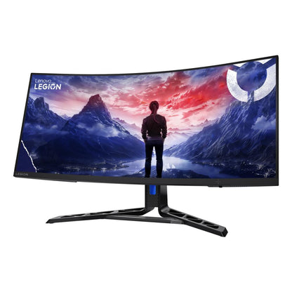 Lenovo Legion R34w-30 34" WQHD UltraWide Gaming Monitor | 180Hz | 0.5ms MPRT | 1500R Curved | 99% sRGB | 3W Speakers