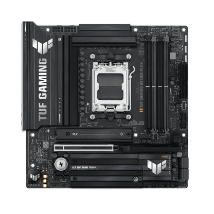ASUS TUF GAMING B850M-PLUS Micro-ATX Motherboard | AMD B850 Chipset, AM5 Socket, DDR5 Support, PCIe 5.0 M.2, Realtek 2.5Gb Ethernet, USB 3.2 Gen 2, and Aura Sync RGB