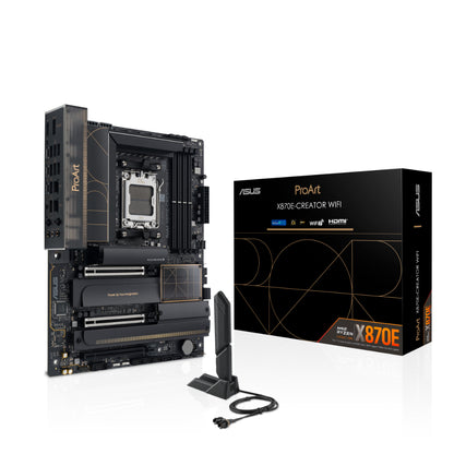 ASUS ProArt X870E-CREATOR WIFI ATX Motherboard | AMD X870E Chipset, AM5 Socket, DDR5 Support, PCIe® 5.0