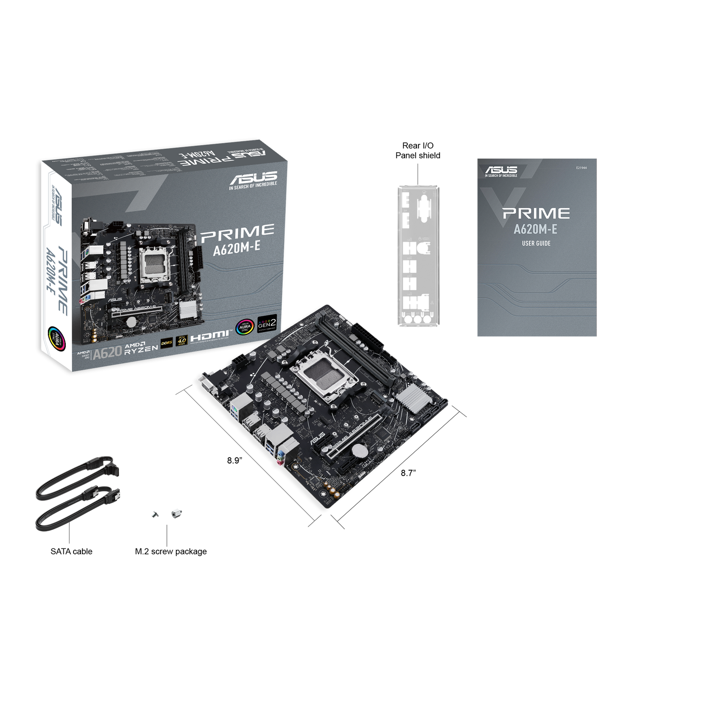 ASUS PRIME A620M-E | AMD A620 micro-ATX Motherboard