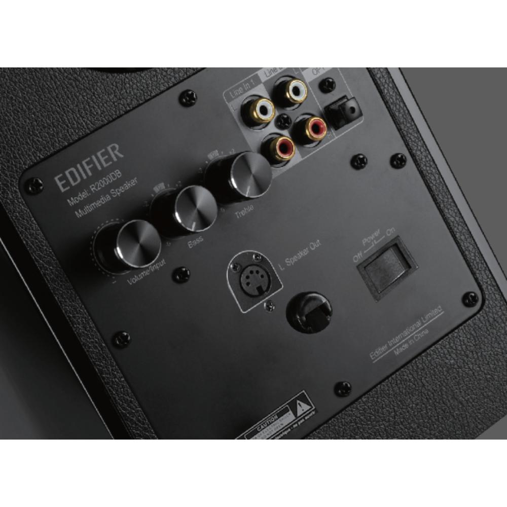 Edifier R2000DB Powered Bluetooth Bookshelf Speakers | 25mm Eagle Eye Tweeters, Optical Input, 120W Total Power
