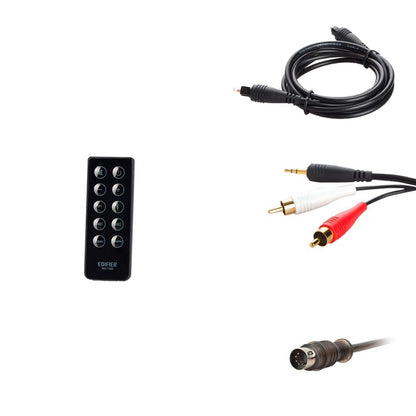 Edifier R2000DB Powered Bluetooth Bookshelf Speakers | 25mm Eagle Eye Tweeters, Optical Input, 120W Total Power