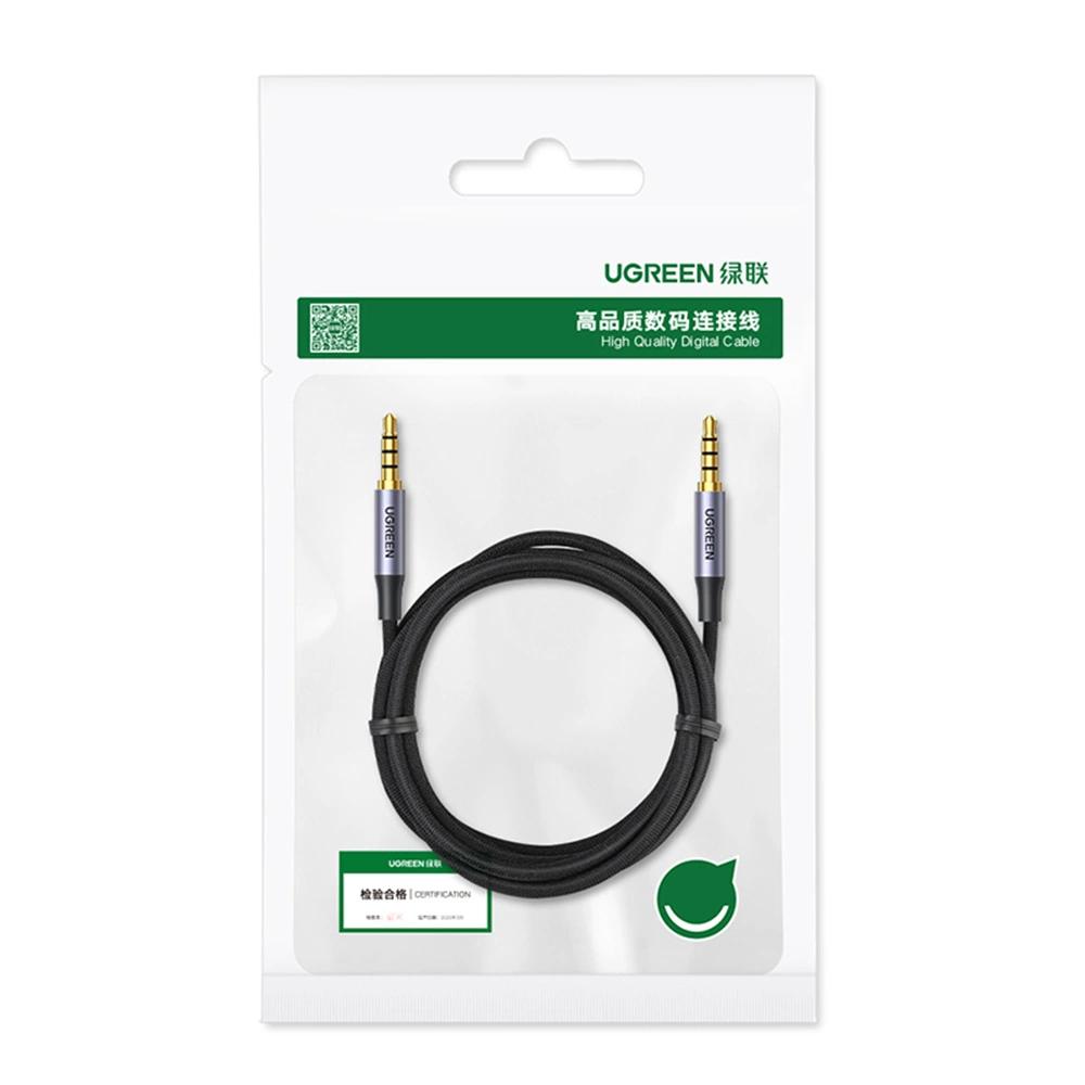 UGREEN AV183 20782 | 3.5mm Male to 3.5mm Male AUX Audio Cable | 2 Meter | Grey