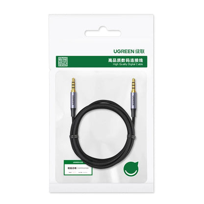 UGREEN AV183 20782 | 3.5mm Male to 3.5mm Male AUX Audio Cable | 2 Meter | Grey