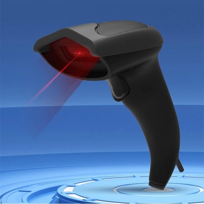 Deli ES211 1D Handheld Barcode Scanner | Wired USB Laser Barcode Reader | Plug & Play