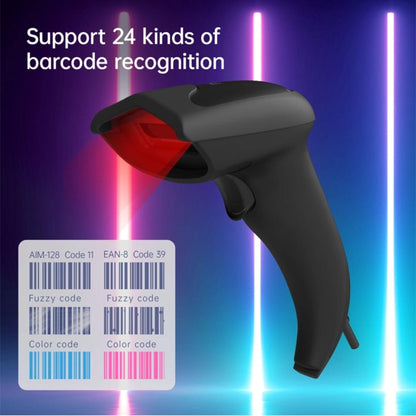 Deli ES211 1D Handheld Barcode Scanner | Wired USB Laser Barcode Reader | Plug & Play