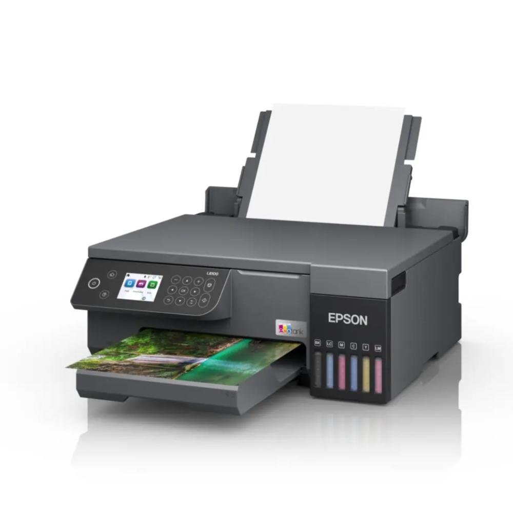 Epson EcoTank L8100 | 6-Colour High-Volume Photo Printer with ID Card & CD/DVD Printing