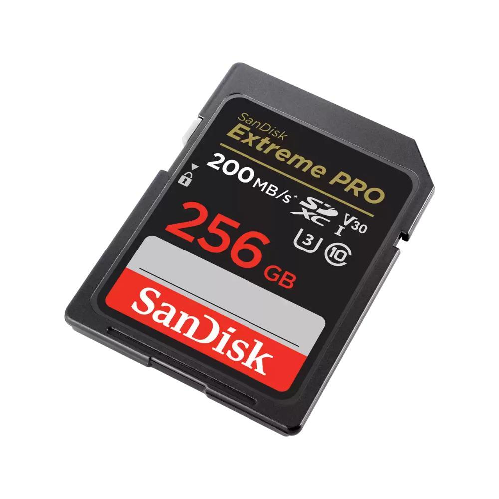 SanDisk Extreme Pro | SDXC UHS-I/U3 V30 Memory Card | Speed Up to 200MB/s | 128GB - 256GB