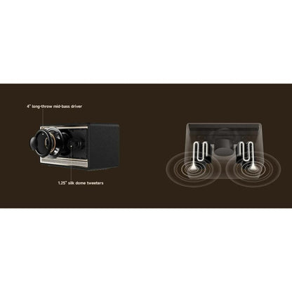 Edifier ES300 Wireless Tabletop Speaker | 60W RMS | Hi-Res Audio | Wi-Fi + Bluetooth 5.4 | AirPlay 2 | Portable