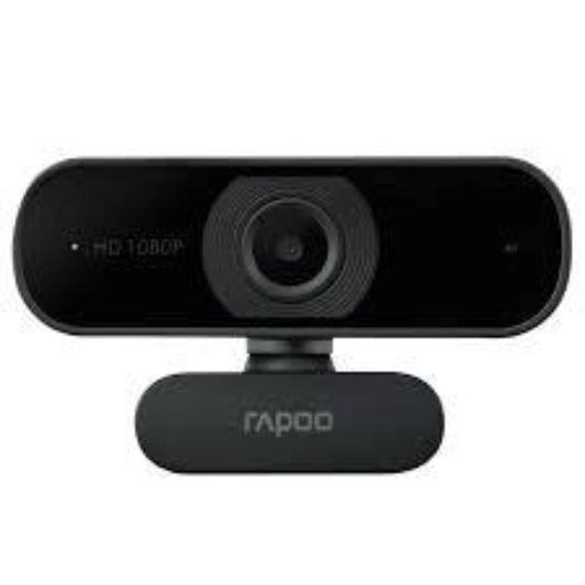 Rapoo C260 Full HD 1080P Webcam | Built-in Noise-Reducing Microphone | USB Plug & Play