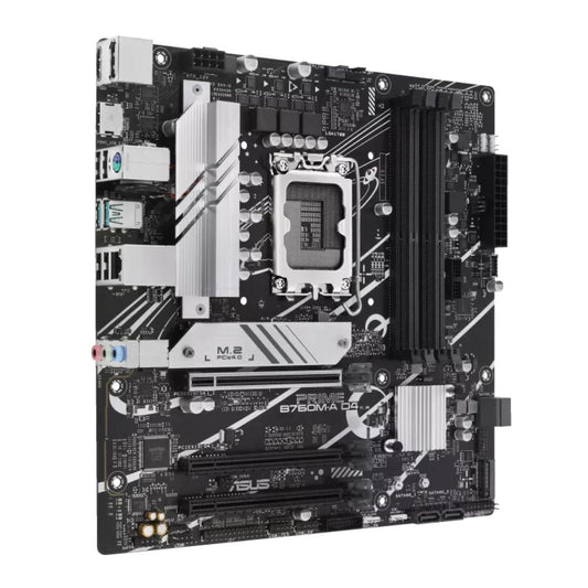ASUS Prime B760M-A D4 Intel B760 DDR4 Micro-ATX Motherboard