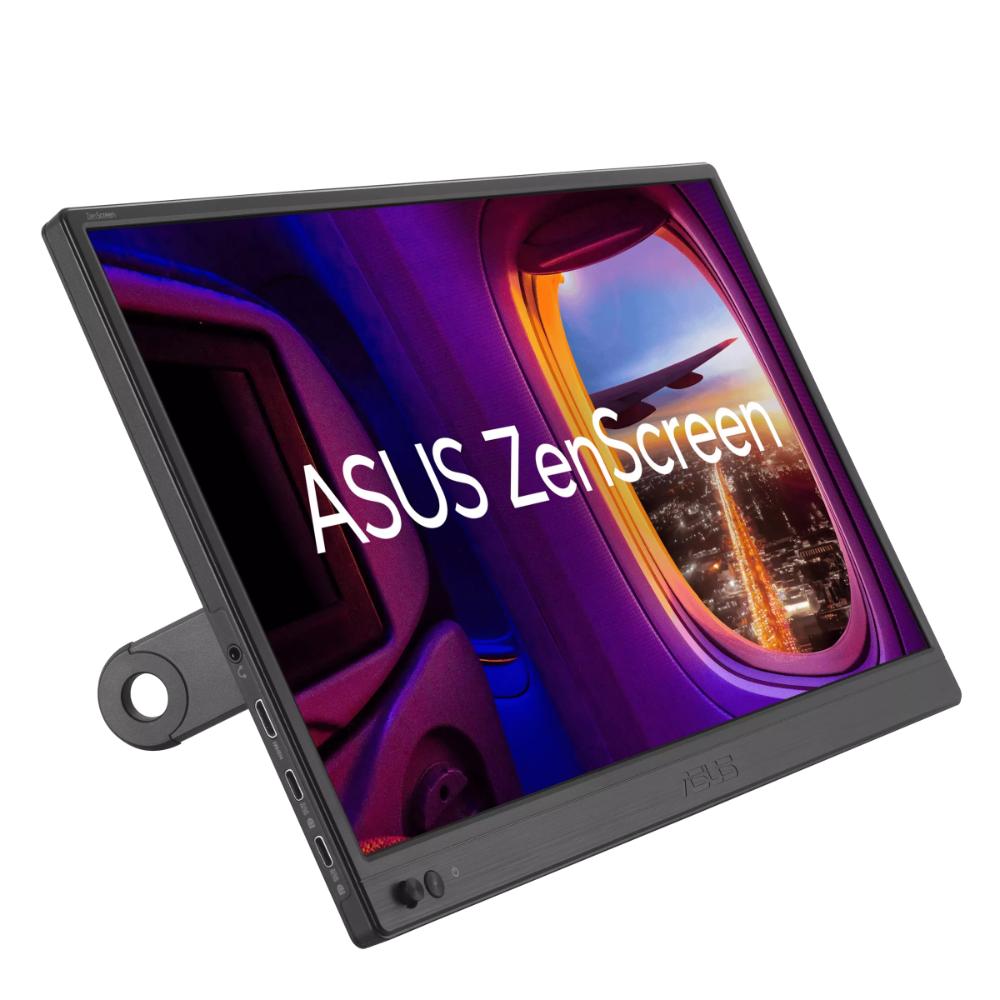 ASUS ZenScreen MB169CK Portable Monitor | 15.6" FHD IPS | USB-C + Mini HDMI | 60Hz | Anti-Glare | 360° Kickstand
