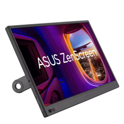 ASUS ZenScreen MB169CK Portable Monitor | 15.6" FHD IPS | USB-C + Mini HDMI | 60Hz | Anti-Glare | 360° Kickstand
