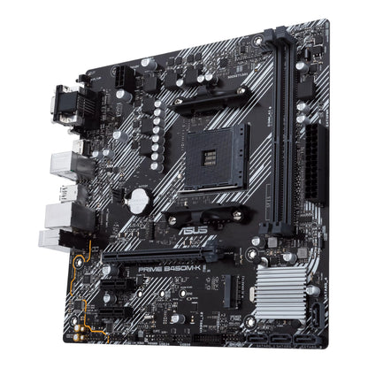 ASUS PRIME A520M-K/CSM | Micro-ATX Motherboard | AMD AM4 Socket | M.2 NVMe Support | USB 3.2 Gen 1 | 5X Protection III