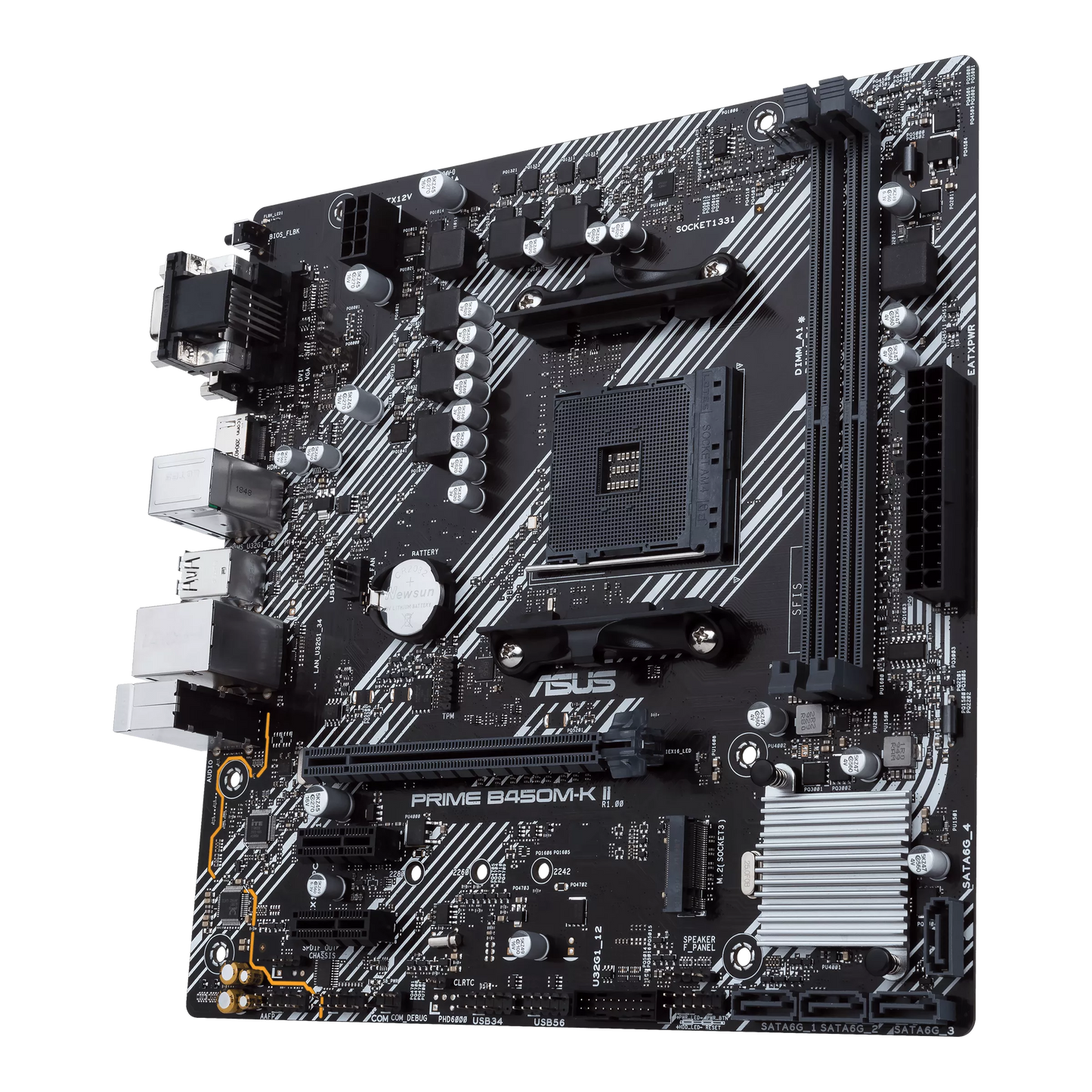 ASUS PRIME A520M-K/CSM | AMD A520 (Ryzen AM4) micro ATX Motherboard